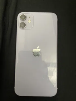 iphone 11 purple color 128gb 69% battery negotiable price ايفون 11 بطاريه 69 سعر قابل للمساومه
