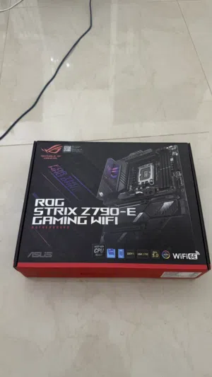 ASUS ROG STRIX Z790-E GAMING WIFI (motherboard) With intel i5-13600K(cpu)