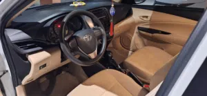 Toyota Yaris 2022 1.5L White color in very good condition