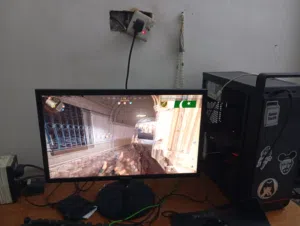 كيمنك pc + شاشه سامسونك 550 وبي محال