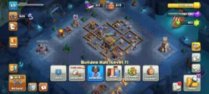 حساب كلاش اوف كلانس  town hall12 builder hall 7  سعر 15 قابل للمفاوضه