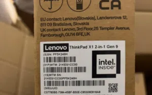ThinkPad X1 2x1