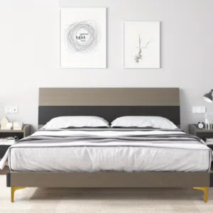 سرير مقاس 1.5 منزلي من غير مرتبة 1.5-foot home bed without mattress home furniture اثاث منزلي  راقي.