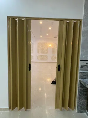 باب اكورديون بلاستك سحاب مع ضمان 1سنه Accordion door zipper