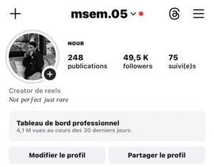 حساب انستغرام للبيع حساب تصاميم ومتفاعل جدا قوي