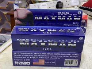 Maxman delay gell for man