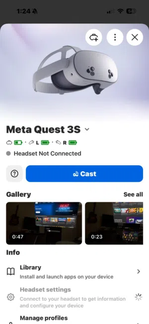 META QUEST 3s