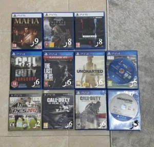 ألعاب ps5 و ps4 و ps3