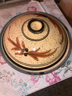 معاجن بالمغطه الدق الاول حجم كببر فخار
