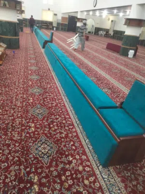 تفصيل وتنجيد مساند ظهور المساجد