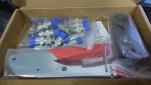 عدة تركيب راسيات اسلاك الستالايت بالضغط