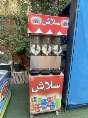 ماكينة سلاش Donper الأصلية 3 أحواض بحالة ممتازة وجاهزة للشغل