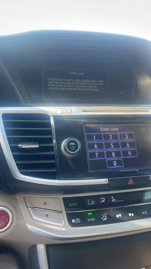 حل مشكلة Code Radio ل الهوندا أكورد