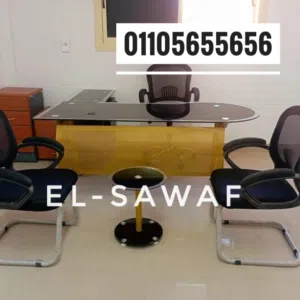 مكتب اداري مودرن، مكاتب مديرين، مكتب مدير زجاج سيكوريت مستورد ،مكاتب مودرن، manger office