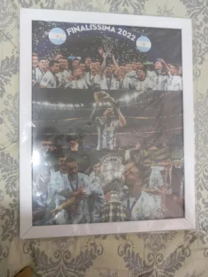 برواز للمنتخب الارجنتيني لكرة القدم بجودة ممتازة