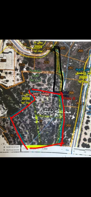 للبيع قطعة ارض كوشان طابو مستقل مساحة 4دنم