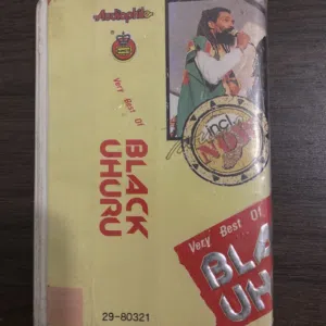 شريط كاسيت Black Uhuru (نسخة Audiophile نادرة)  Rare Reggae Cassette