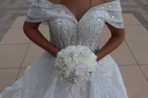 Wedding dress and accessories