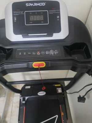 For sale: Sparnod Fitness motorized treadmill, model STH-1250, almost brand new, rarely used