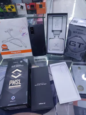 جهاز مشغل ايام بالكرتونة GT 30 pro 5G رام 16 و 24 جيجا 256  مكفول بالشركة متوفر توصيل وهدية