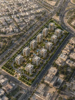 فرصة عقارية استثمارية 16 فدان بالرخصة
