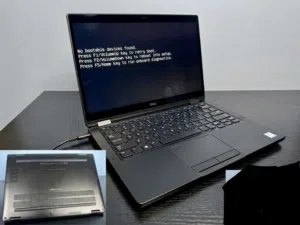 Dell Latitude 7390 2-in-1 Needs HDD & Battery يحتاج هارد ديسك وبطارية