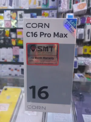 تلفون جديد Corn ماركة موديو نوع  C16 ProMax  رام 5  GB مساحة تخزين 64 لدينا خدمة توصيل