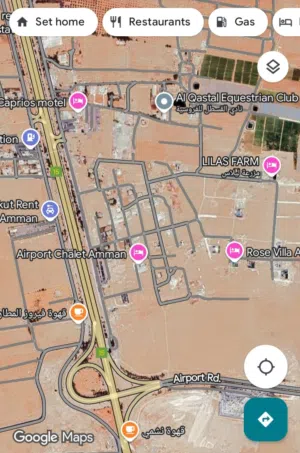 أرض مميزة للبيع القسطل حجرة الفرس منطقة فلل 670م واصل خدمات بسعر مميز