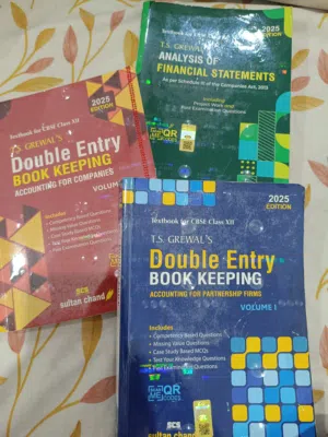 Class 12 Accountancy CBSE T.S GREWAL BOOKS