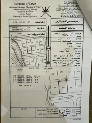 Residential Land for Sale in Al Dakhiliya Bidbid