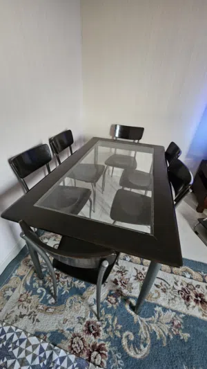 6 chair and dinning table