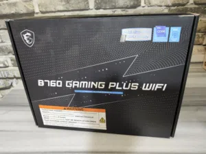 لوحة msi b760 gaming plus wifi ddr5