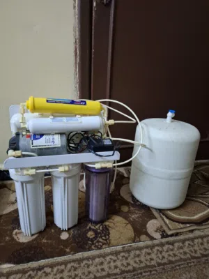فلتر ماء للبيع مستعمل نضيف 6 مراحل شغال 100 ٪