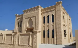 أحجار الزينة  حجر صناعي وحجر طبيعي وديكور داخلي وخارجي