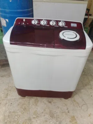 غساله هابريد حوضين 12كيلوشغاله 100% مضخه تصريف شغاله الصوره تغني عن الشرح