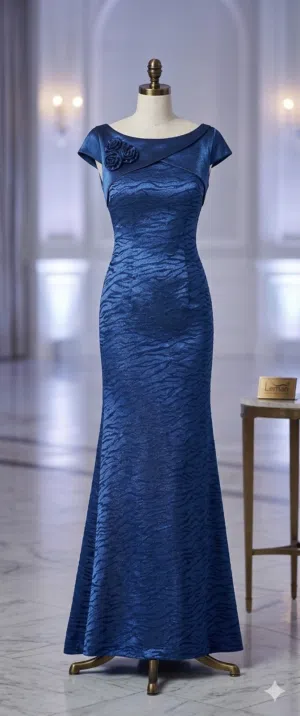 فستان سهرة طويل "كلاسيك" - راقي وبحالة الوكالة