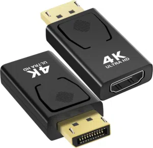محول فيمفاي من منفذ DP إلى HDMI، يدعم دقة حتى 4K  Vemfay DisplayPort to HDMI Adapter 4K