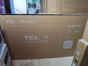 عرض نااار على شاشه TCL اكبر حجم 85 بوصه QLED تردد 144Hz