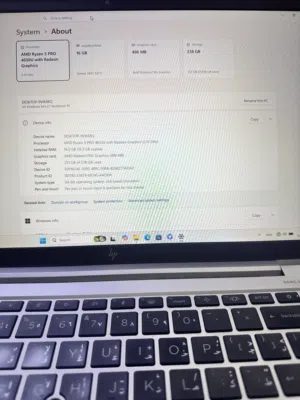 لابتوب hp بحالة الوكالة