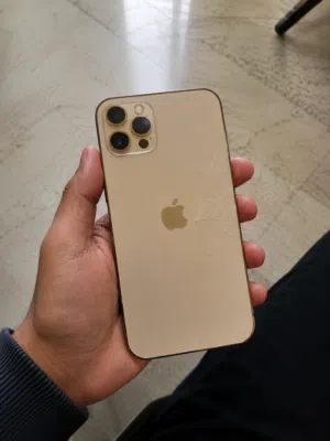 Iphone 12 pro max 256 gold good condition