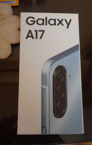 Samsung Galaxy A17 8G 256GB New Light blue  متفتحش