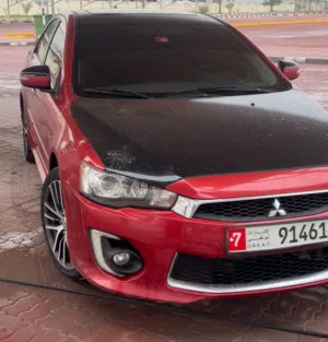 Mitsubishi lancer GT 2017 Gcc Second  owner Cruise control sunroof 250000KM 4 cylinders 2.0