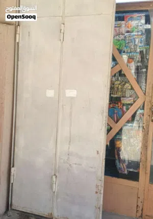 للبيع جام خانه وباب 6طلاقه جديدورفوف حديد تفصال السعر خاص المكان البصرة