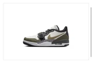 Nike Jordan Legacy 312 Low Sail Black Medium Olive size 46 New and in a good shape