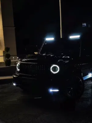 اجار مرسيدس جي كلاس 2025 برابوس 7 مقاعد