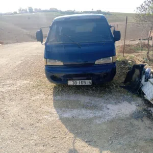 موجود باص H100 بالصلاة ع النبي موديل  96 فحص 4 قصعات  #—ملاحضة بدو فرهول  #عليه مخالفات 200دينار  #