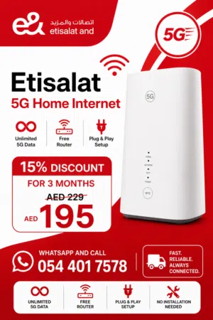 Etisalat Home WiFi 5G