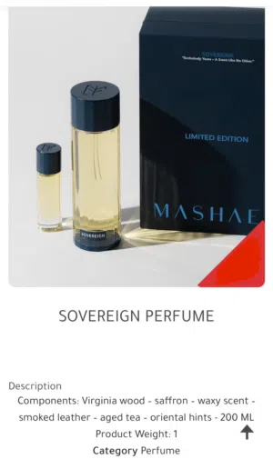 عطر السيادة من مشاعر - THE SOVEREIGN