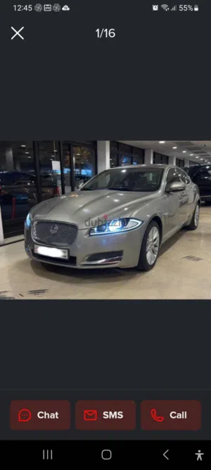 Jaguar xf 2015, 2.0l showed change