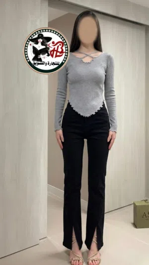 *جديدل ل اجلكي سيدتي* *طقم انيق لكي سيدتي * *موديل_خارجي* *________________________ نوعية ال